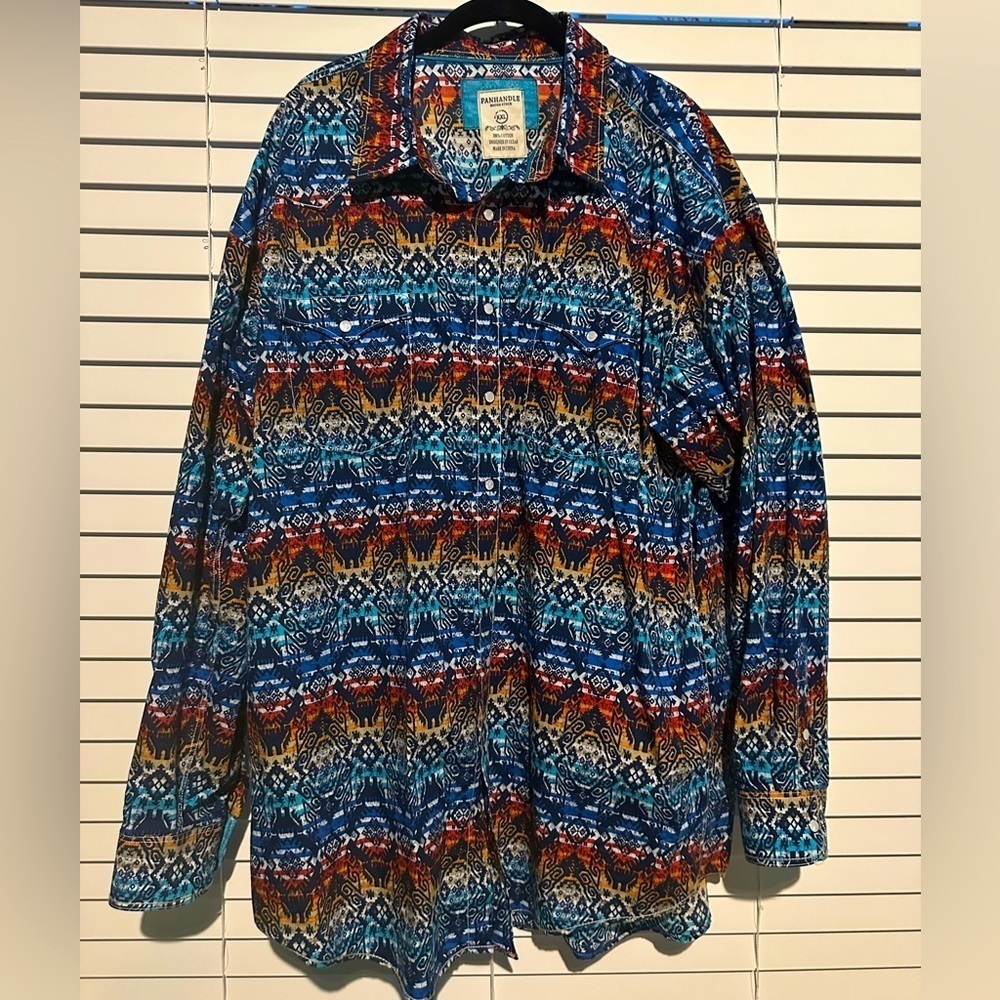 Patterned rodeo shirt​​​​​​